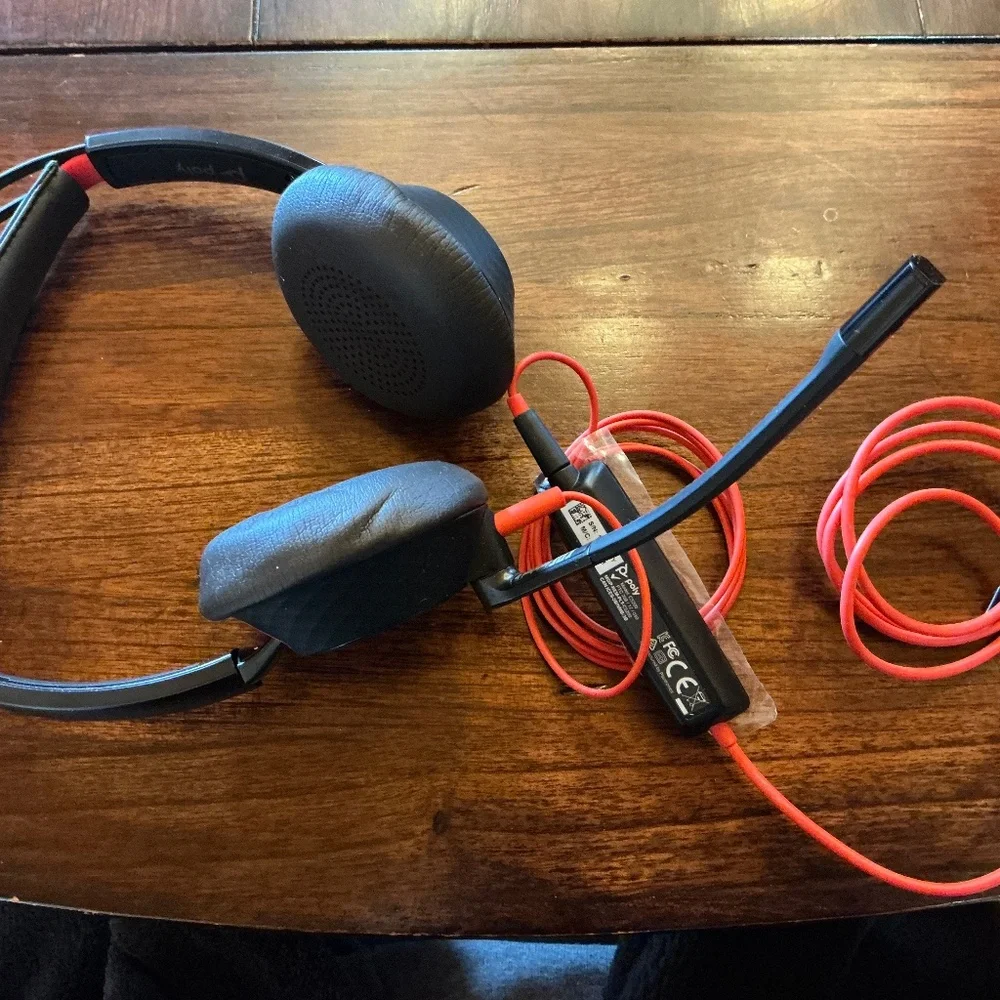 Poly Over Ear Headset - Brand New